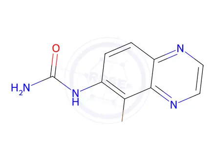 Chemical structure of 1-(5-Bromoquinoxalin-6-yl)urea