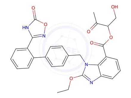 Chemical structure of Azilsartan Impurity 100