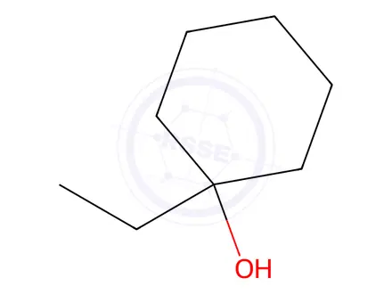 Chemical structure of 1-Ethylcyclohexanol