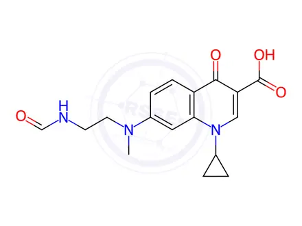 Chemical structure of Ciprofloxacin Impurity 87