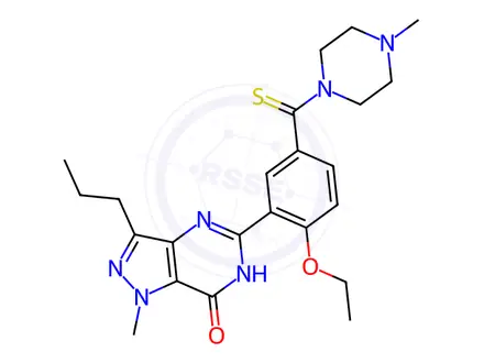 Chemical structure of Sildenafil Impurity 246