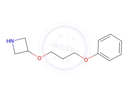 Chemical structure of 3-(3-Phenoxypropoxy)azetidine