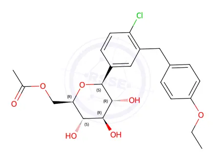 Chemical structure of Dapagliflozin Impurity 429