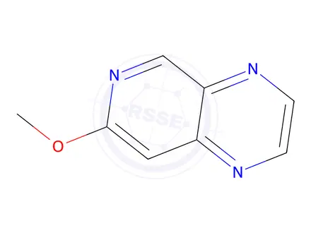 Chemical structure of 7-Methoxypyrido[3,4-b]pyrazine