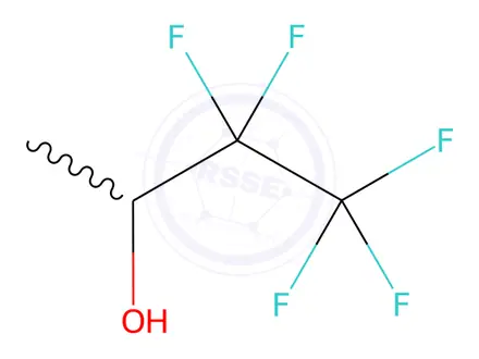 Chemical structure of 3,3,4,4,4-Pentafluorobutan-2-ol