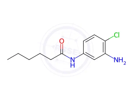 Chemical structure of N-(3-Amino-4-chlorophenyl)hexanamide