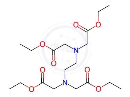 Chemical structure of Ethylenediamine-N,N,N',N'-tetraacetic Acid Tetraethyl Ester