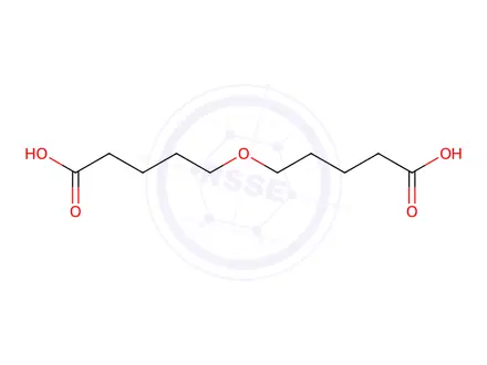 Chemical structure of 5,5'-Oxydipentanoic acid