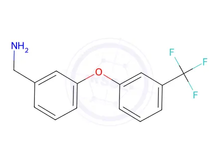 Chemical structure of 3-(3-TRIFLUOROMETHYLPHENOXY)BENZYLAMINE