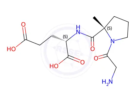 Chemical structure of Trofinetide