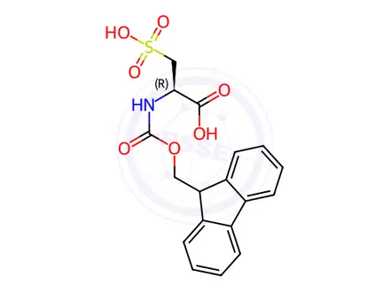 Chemical structure of Fmoc-L-Cysteic acid