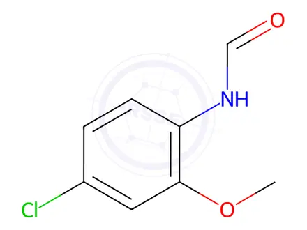 Chemical structure of N-(4-Chloro-2-methoxyphenyl)formamide