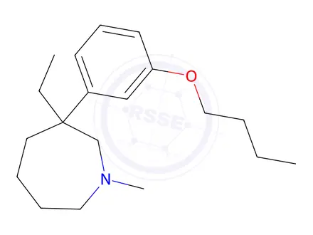Chemical structure of Meptazinol Impurity 4