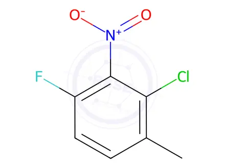 Chemical structure of 2-Chloro-4-fluoro-3-nitrotoluene