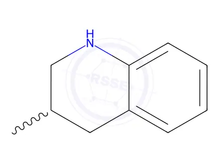 Chemical structure of 3-methyl-1,2,3,4-tetrahydroquinoline