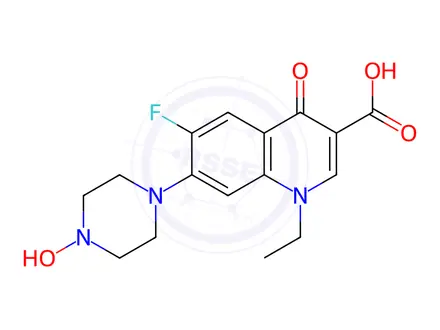Chemical structure of Norfloxacin Impurity 22