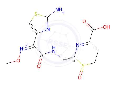 Chemical structure of Ceftizoxime Impurity 70