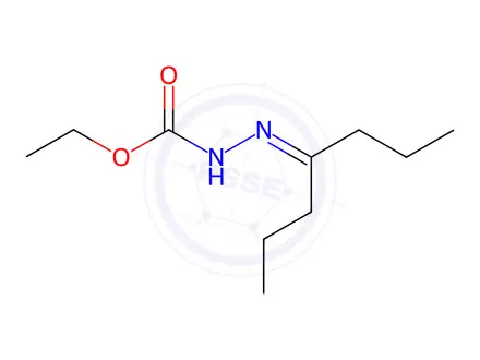 Chemical structure of Ethyl 2-(heptan-4-ylidene)hydrazine-1-carboxylate