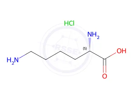 Chemical structure of Tyrosine Impurity 2 Hydrochloride (Tyrosine EP Impurity B Hydrochloride) (L-Lysine Hydrochloride)