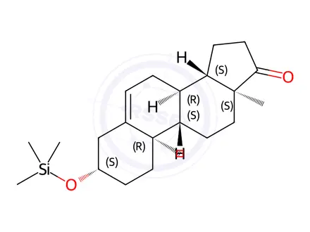 Chemical structure of Dehydroepianderosterone TMS