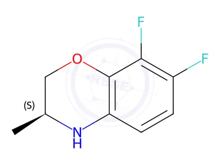 Chemical structure of Levofloxacin Related Compound