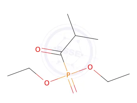 Chemical structure of Diethyl isobutyrylphosphonate