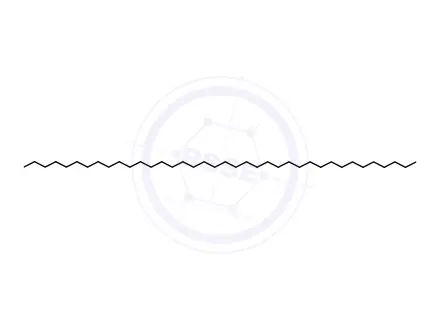 Chemical structure of n-Octatriacontane
