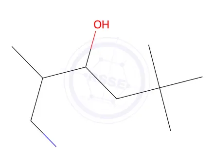 Chemical structure of 1-Amino-2,5,5-trimethylhexan-3-ol