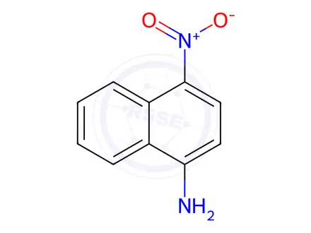 Chemical structure of 1-Amino-4-nitronaphthalene