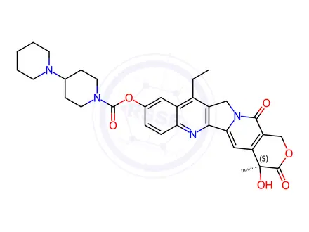 Chemical structure of Irinotecan Impurity H