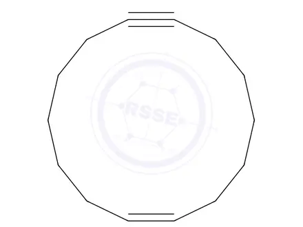 Chemical structure of 1,8-CYCLOTETRADECADIYNE