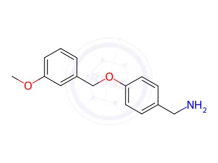 Chemical structure of (4-((3-Methoxybenzyl)oxy)phenyl)methanamine