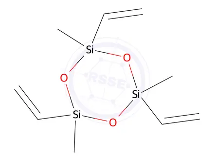 Chemical structure of 1,3,5-TRIVINYL-1,3,5-TRIMETHYLCYCLOTRISILOXANE
