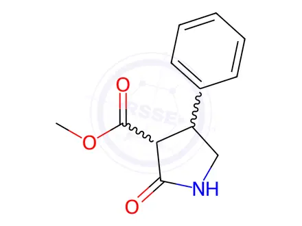 Chemical structure of Methyl 2-oxo-4-phenylpyrrolidine-3-carboxylate