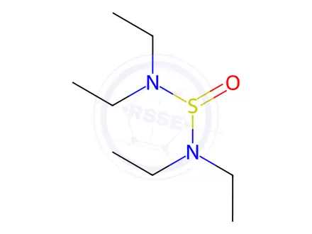 Chemical structure of Sulphinylbis(Diethylamide)