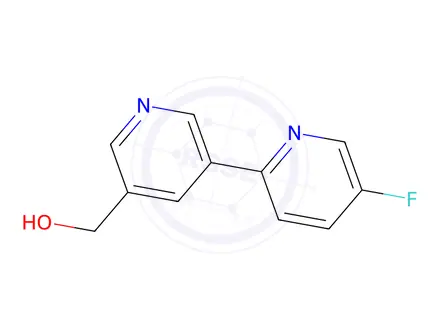 Chemical structure of (5-Fluoro-[2,3'-bipyridin]-5'-yl)methanol
