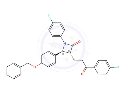 Chemical structure of Ezetimibe Impurity 17