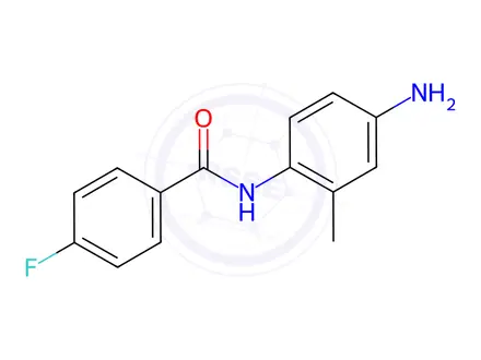 Chemical structure of N-(4-Amino-2-methylphenyl)-4-fluorobenzamide