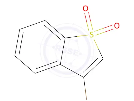 Chemical structure of 3-Bromo-1-benzothiophene 1,1-dioxide