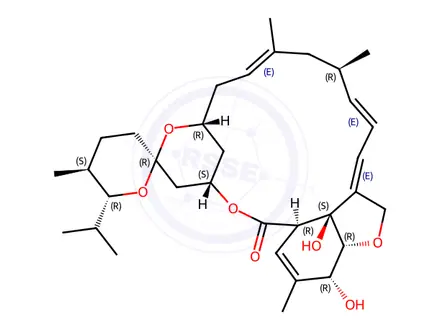Chemical structure of Milbemycin Oxime EP Impurity C