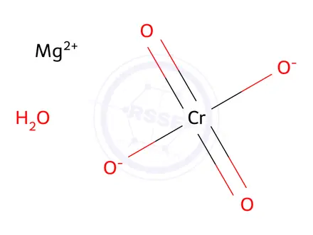 Chemical structure of MAGNESIUM CHROMATE HYDRATE