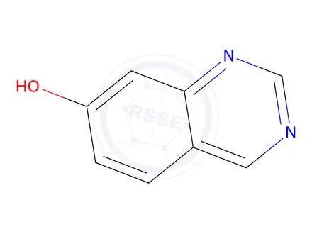 Chemical structure of quinazolin-7-ol