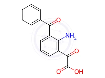 Chemical structure of Bromfenac Sodium Impurity 23 Monomer