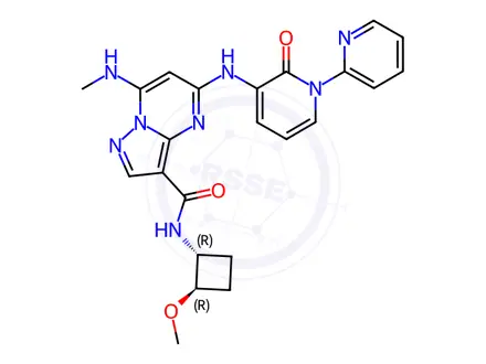 Chemical structure of Zasocitinib