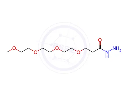 Chemical structure of m-PEG4-Hydrazide
