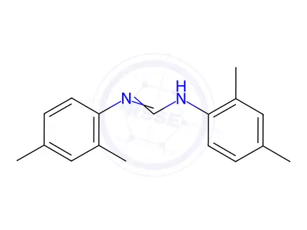 Chemical structure of Amitraz Impurity 2