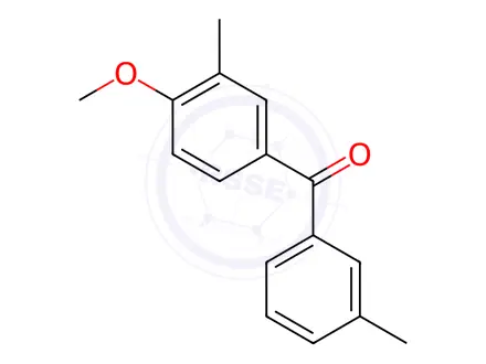Chemical structure of Methoxyphenone