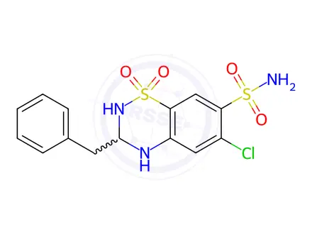 Chemical structure of Hydrochlorothiazide Impurity 39