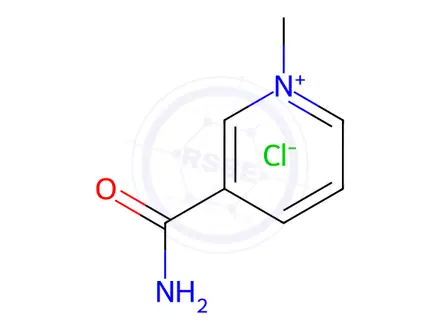 Chemical structure of 1-Methylnicotinamide chloride