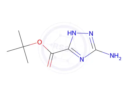 Chemical structure of Tert-butyl 5-amino-1h-1,2,4-triazole-3-carboxylate